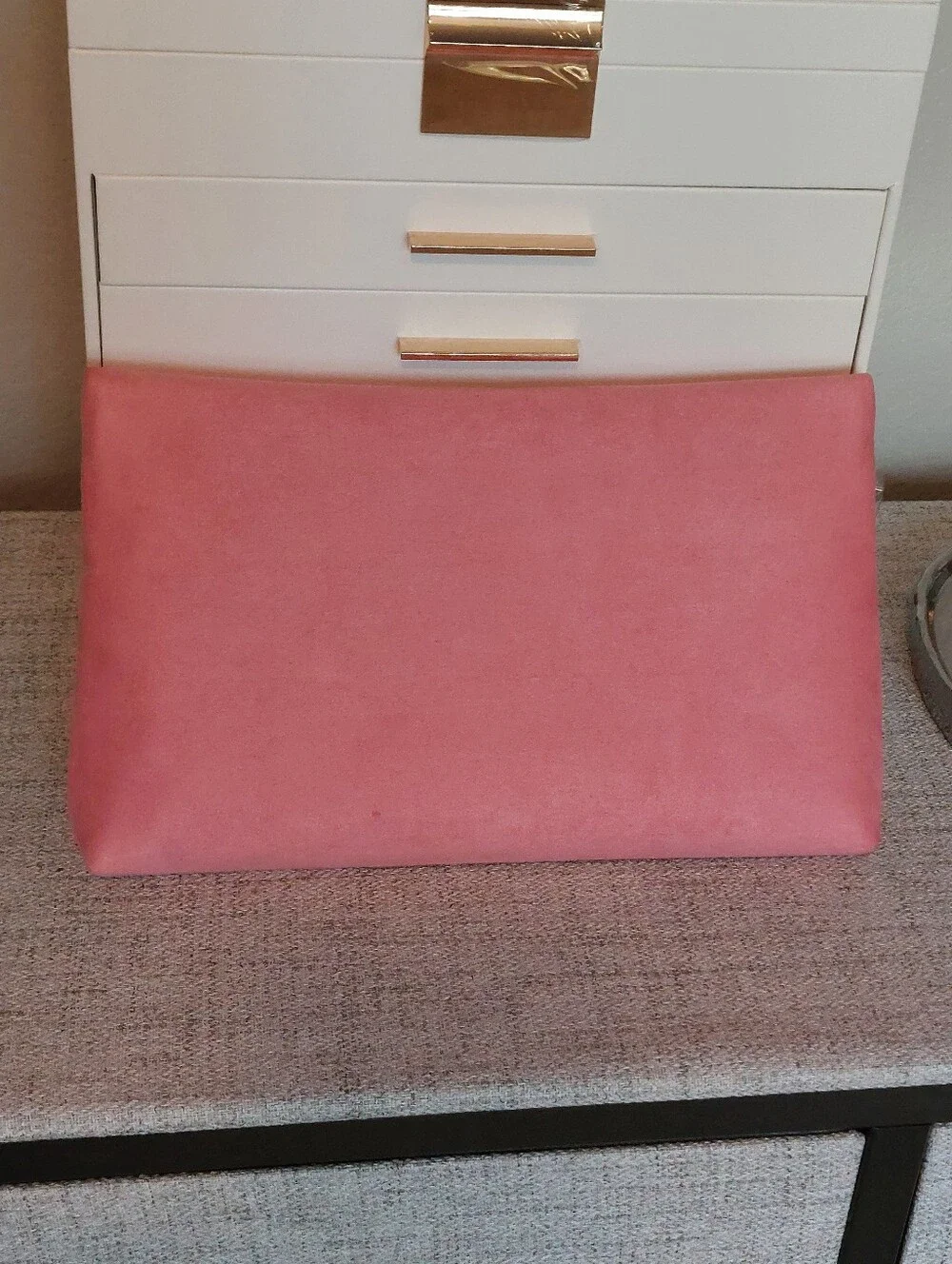 Dior Beauty Pink Cosmetic Makeup Bag NEW